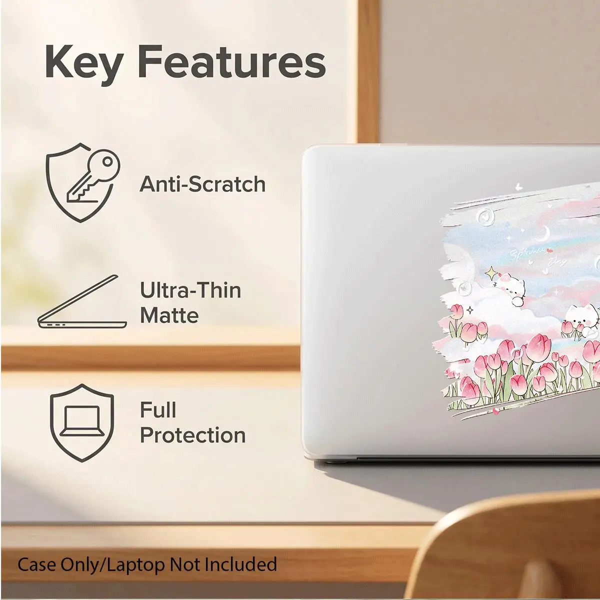 Case for MacBook,compatible with 13 Neo/13.3 Air/13.3 Pro/13.6Air/14.2 Pro/15Air/16.361Pro
