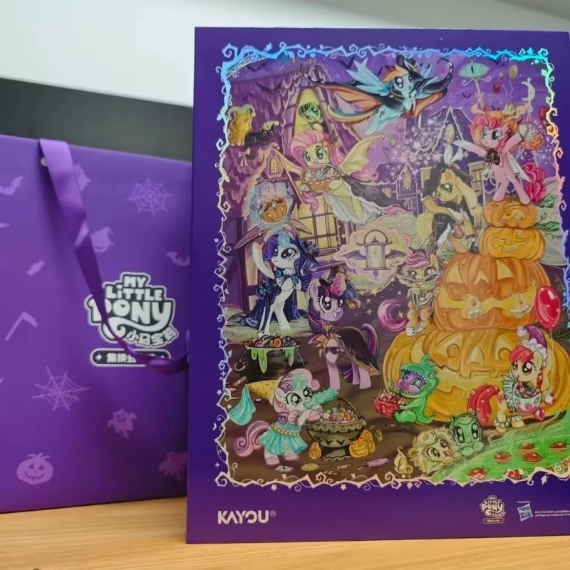

Новые оригинальные коллекционные карточки Kayou My Little Pony TCG, а также папка для хранения карт и футляр для карт для любителей аниме, подарочная коробка на праздники.
