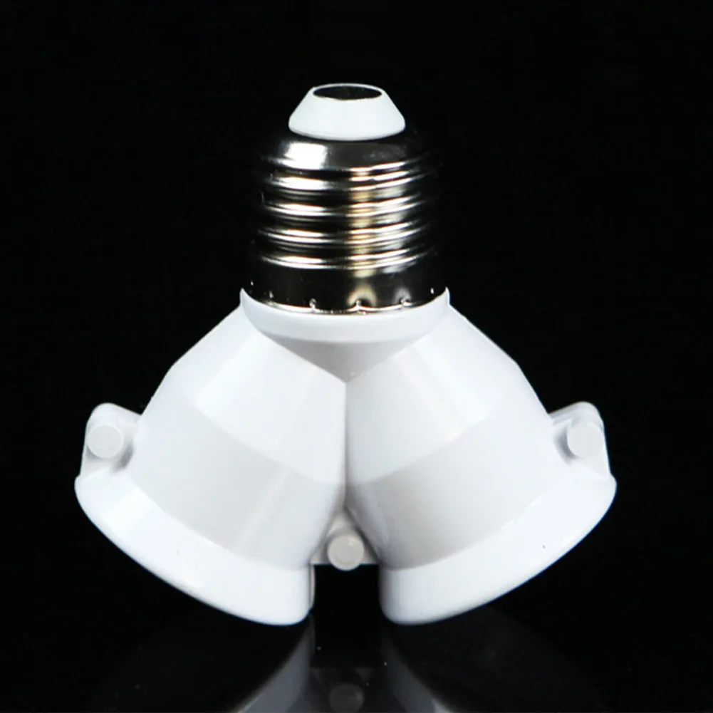 Home Lamp Socket Adapter Light Holder Base Stand High Temperature Resistance Holder Lamp Socket Light Bulb Splitter Adapter
