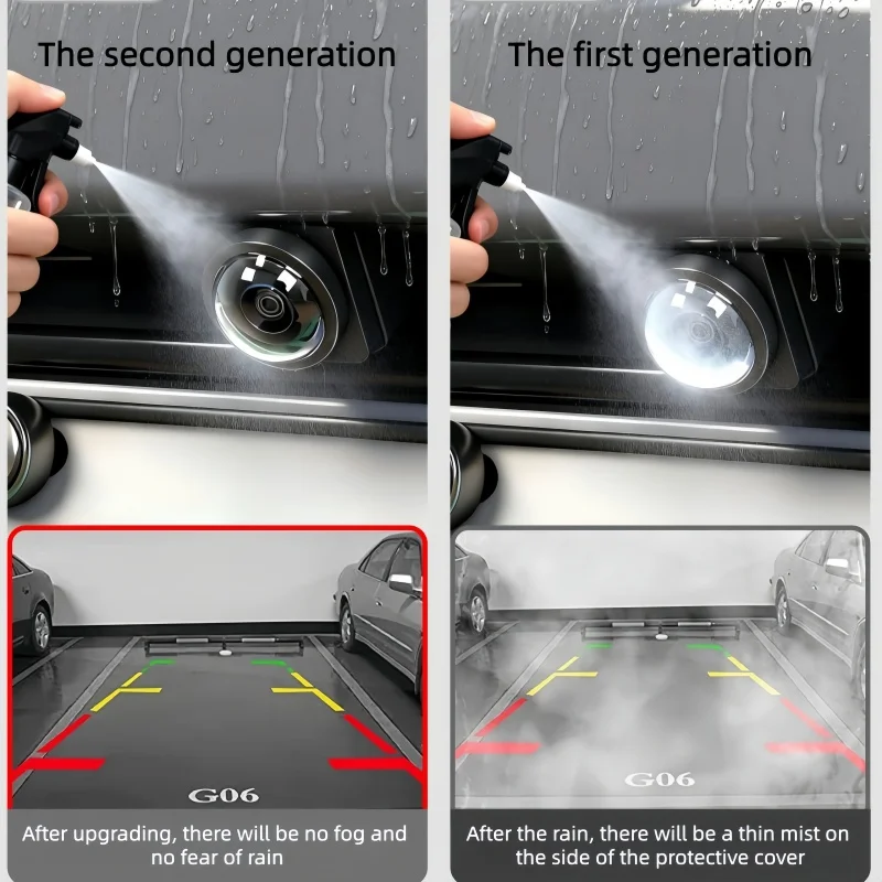 Auto Camera Protective Cover Fit for Chery ICAR V27 2026 Car 360-degree Image Lens Protective Cover Rain Cover Protective Piece