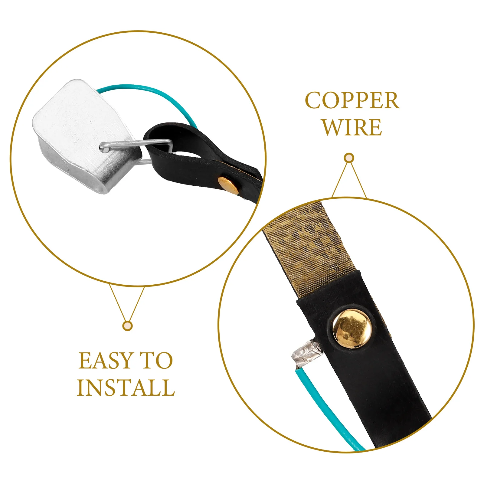 

Rigorously Tested Car Anti Static Strap Rubber Grounding Belt Static Eliminator Cable Vehicle Ground Wire Safety Accessory