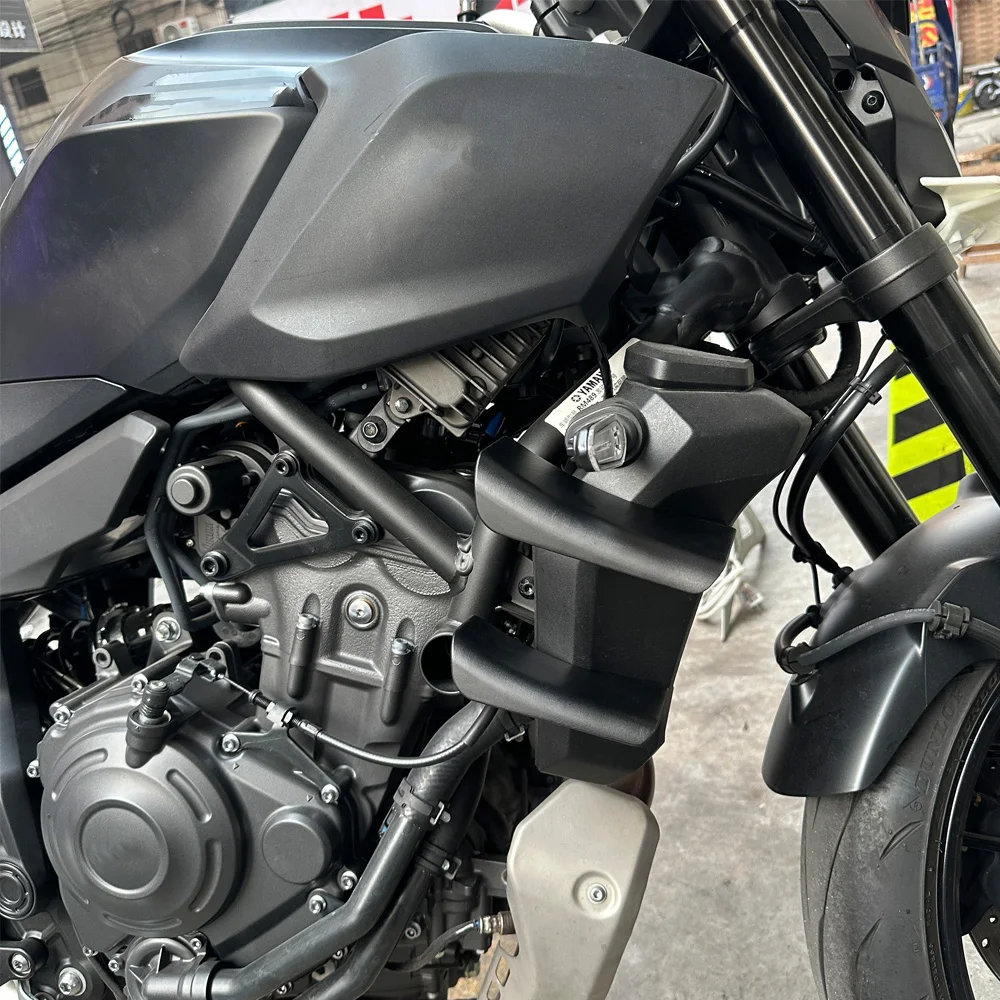 For YAMAHA MT-07 2025-2026 Side Wing Side Spoiler Frontal Spoilers MT07 2025 2026 Front Spoiler Lower Spoiler Flank - view 6