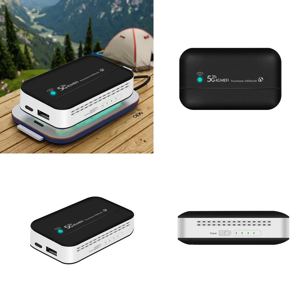 

4G карманный Wi-Fi роутер с функцией Power Bank 12V 7500mAh для OLAX MF983, портативная мобильная точка доступа для использования на улице, двухдиапазонный 4G LTE модем