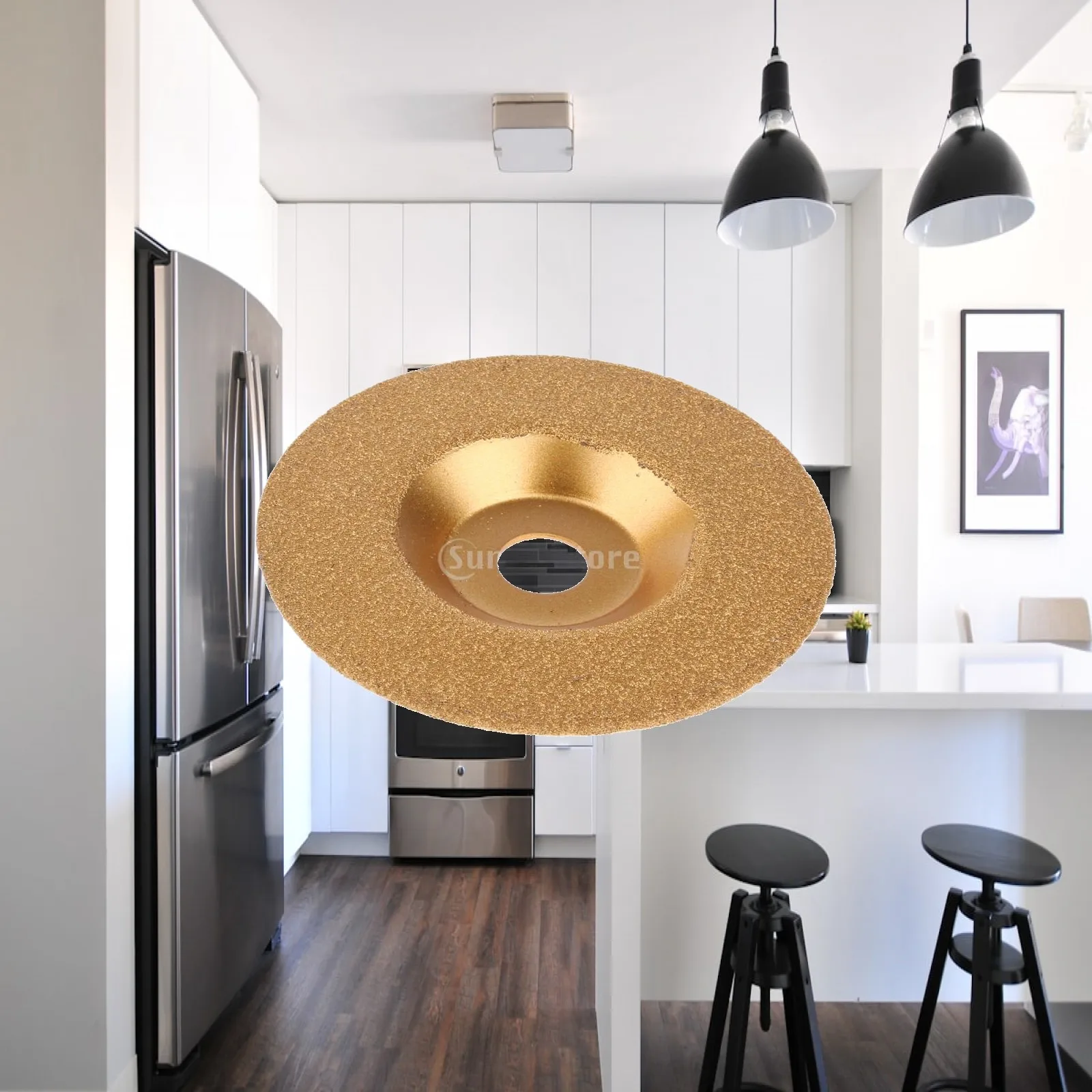 Mini Diamond Cut Off Wheel Brazing Disc for Cutting Precision Metal Ceramic Tile Glass for DIY and Repairs