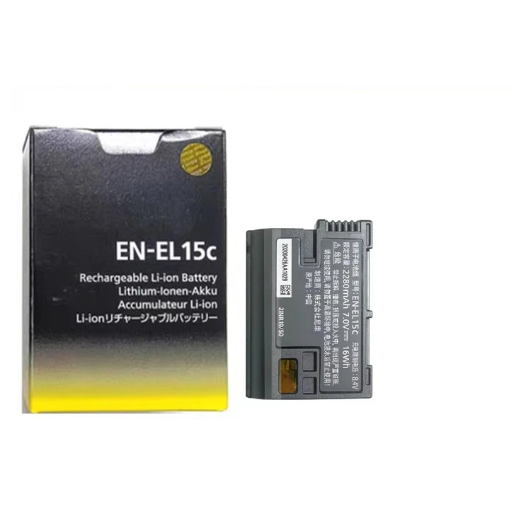 For nikon en-el15c battery z5 z6 z7ii d850 d810 d780 d610 d750 d800