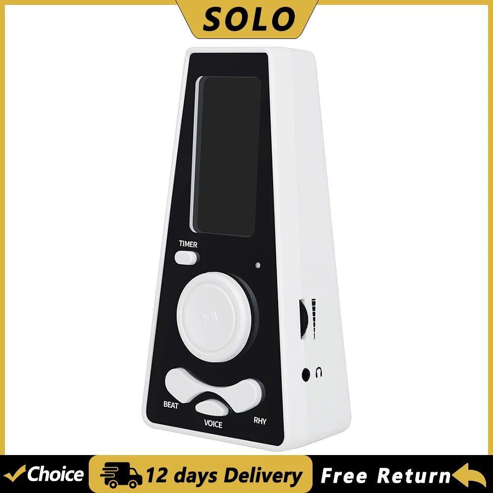 피아노 메트로놈 범용 악기 메트로놈 IC 음성 칩 스마트 칩 기타 바이올린 베이스 밴조 전자 메트로놈