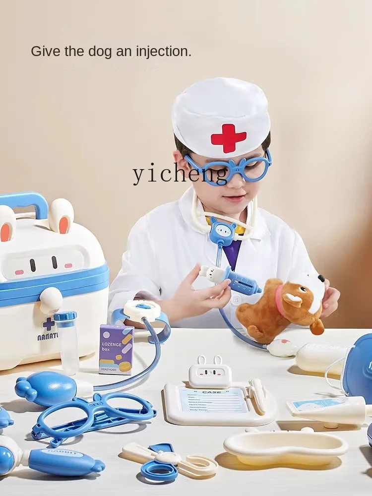 Maison de jeu imbibée de soins médicaux pour enfants, jouet de simulation pour garçons et filles, médecin, XL