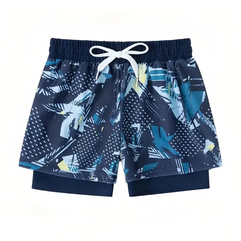 

2026 Summer Swimming Trunks For Boys Swimwear Quick-drying Short Kids Cartoon Bathing Suits Boy Swimming Shorts Beach Swimwears