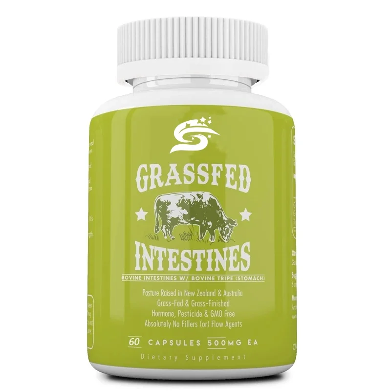 Grass Fed Beef Gastrointestinal, Supports Acid Reflux And Intestinal , Intestinal And Digestive , 60 Capsules