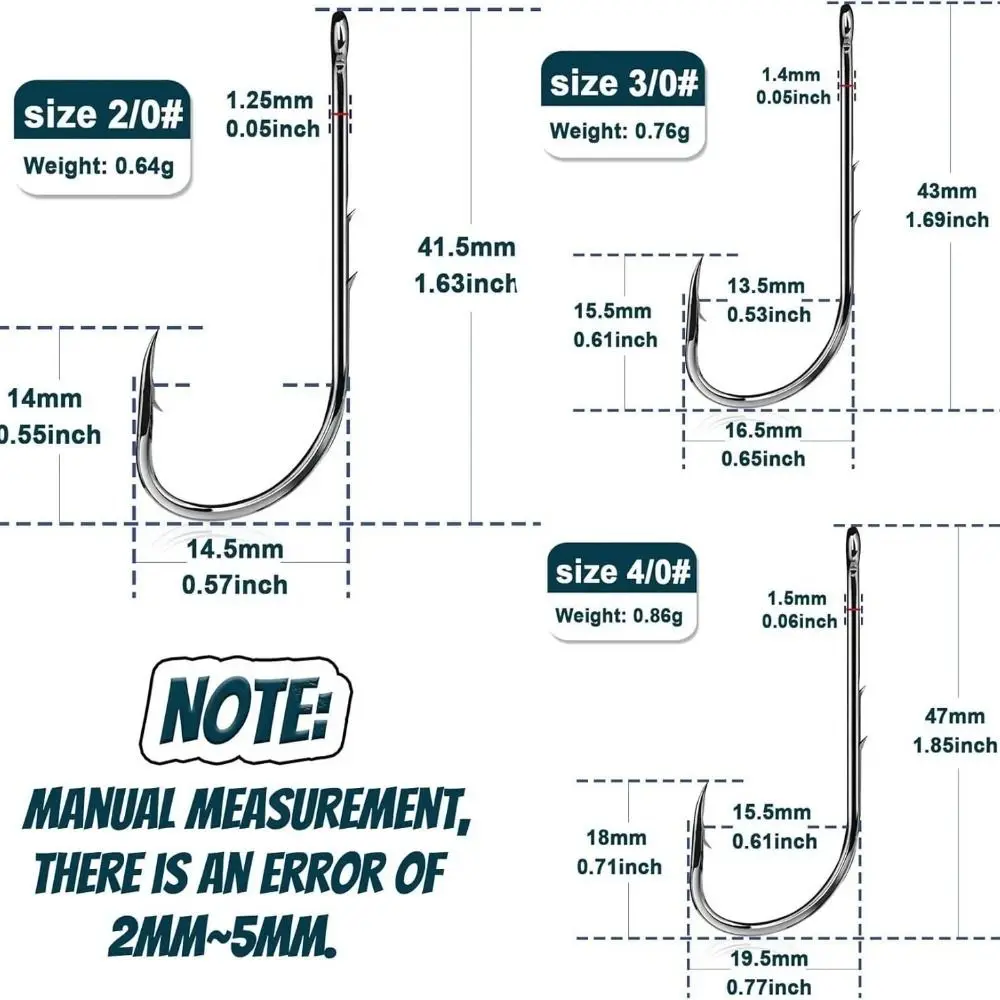 10pcs Pickerel Live กุ้งเหยื่อตะขอเหล็กคาร์บอนสูง Wacky Weedless Worm High-คาร์บอนเหล็ก Fishhook กว้าง Gap ตกปลาเบส