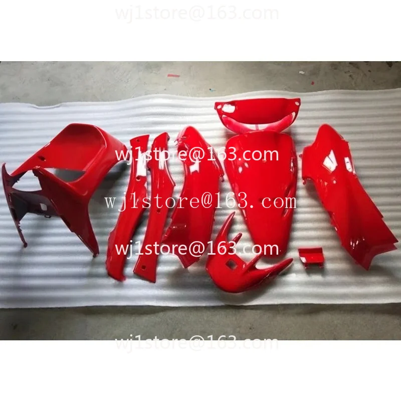 Full Body Replacement Fairings for DIO50 ZX34/35, Painetable Solid Color Shell Panels for Custom Paint，Suitable for  DIO