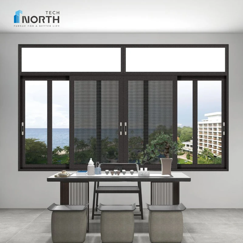 Aluminum Sliding Window Frame Customizable Sliding Drift Window for House