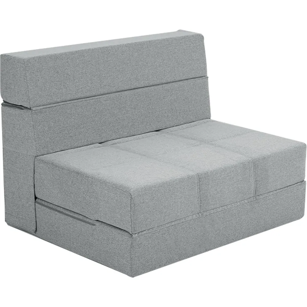 Folding Sofa Bed, 7 inch Memory Foam Floor Couch, Convertible Sleeper Foldable Mattress Futon Sofa for Living Room/Home Office/G