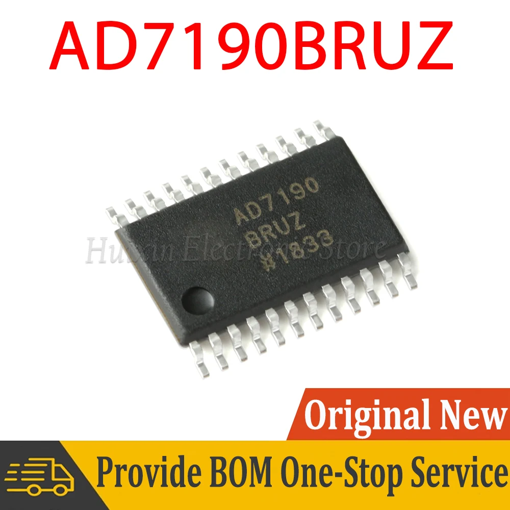 AD7190BRUZ-REEL AD7190BRUZ AD7190 TSSOP-24 24-bit Σ-Δ Analog-to-digital Converter SMD New and Original IC Chipset