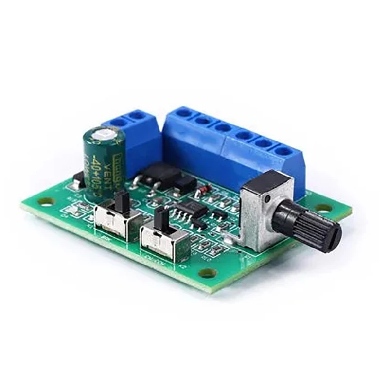 DC 8V-24V Brushless DC Motor Driver Controller Board PWM Driver Fan Motor Speed Governor Forward And Backward Control 18KHz