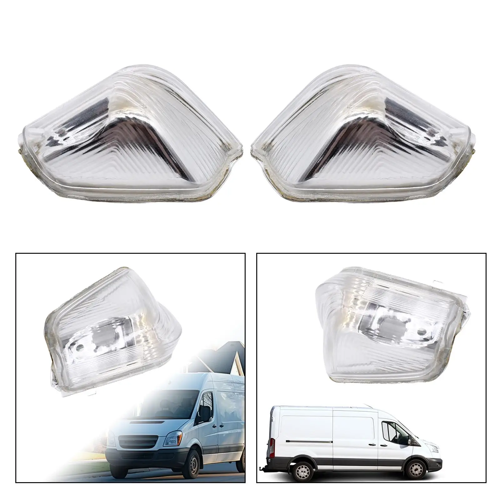 

Rearview Mirror Indicator Light Compatible Easy to Install Marker Light Direct