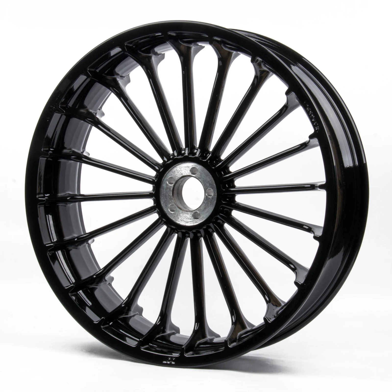 New Customizable  Spoke Wheel 18*5.5 Inch Front Wheels Rim Tubeless Hub 12+Haley Street bob Softail Standard