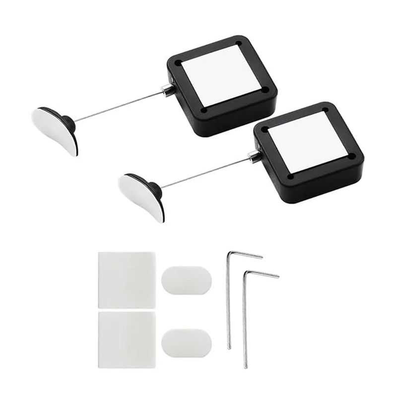 ABDE-выдвижные тросики с дистанционным управлением, замок с дистанционным управлением, замок с дистанционным управлением 6,6 фута/2 м для телевизора и DVD, 2 шт.