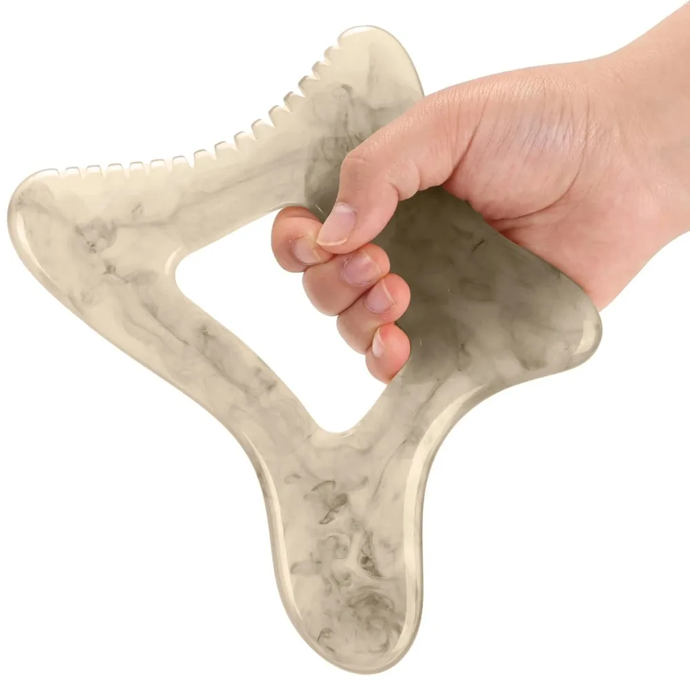 

Professional Body Gua Sha Massage Tool Large Resin Scraping for Cellulite Reduction and Lymphatic Drainage