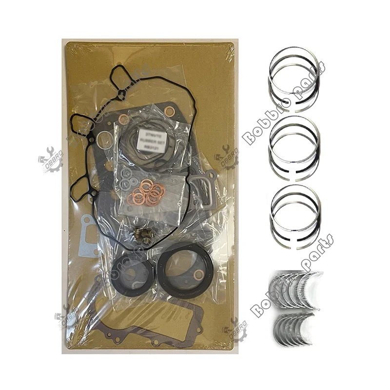 D905 D905-E Complete Gasket Kit Upper 07916-27885 Lower 07916-27797 Piston Ring Main Rod Bearing For Kubota Diesel Engine Parts