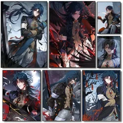1PC Honkai Star Rail Blade Anime Poster Paper Print Home Living Room Bedroom Entrance Bar Restaurant Cafe Art Painting