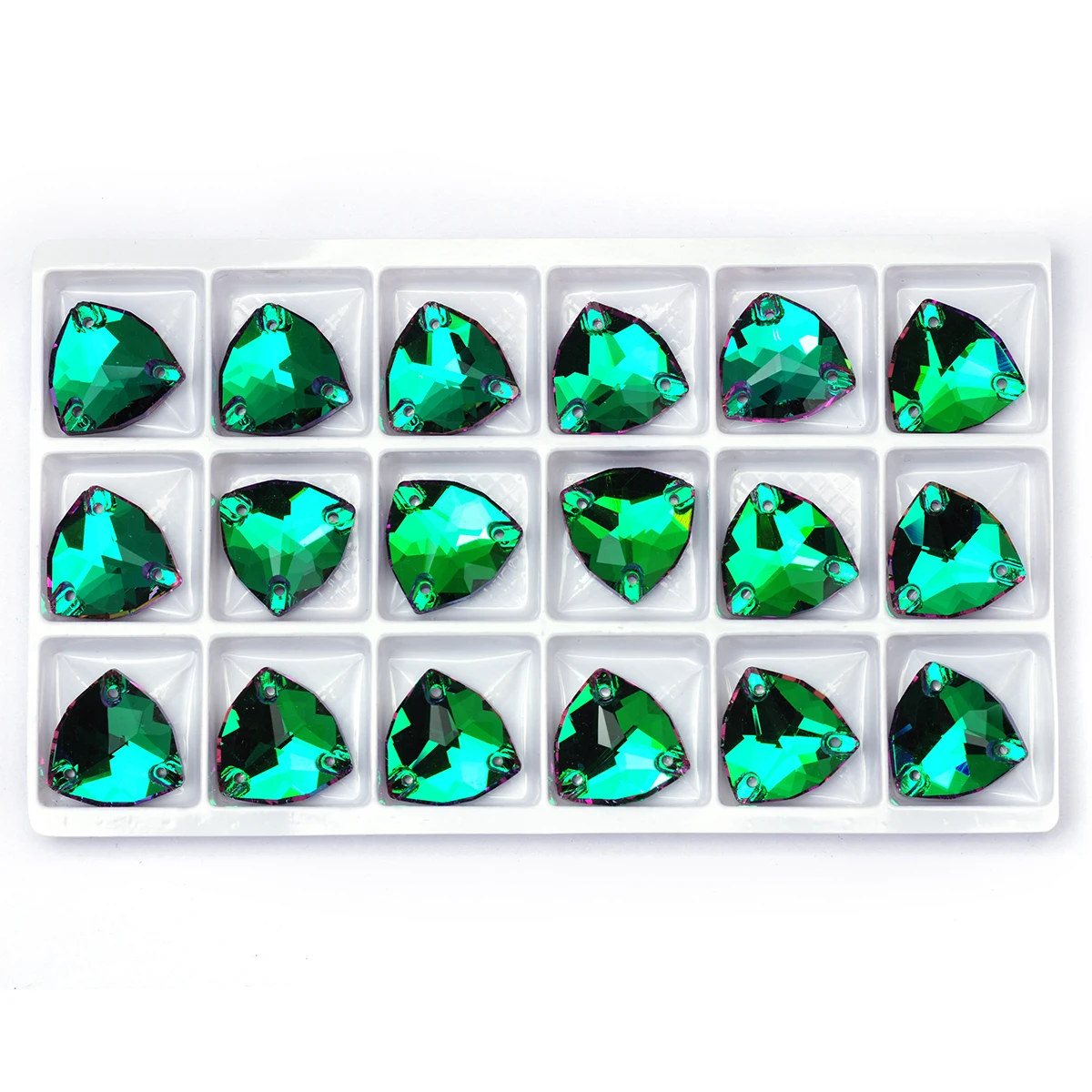 

Emerald Vitrail Color Sew On Rhinestones