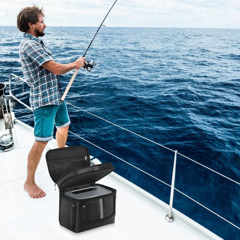 

Carrying Case for BLUETTI Portable Power Station AC2A Storage Case Travel Storage Bag Anti-drop with Shoulder Strap & Handle