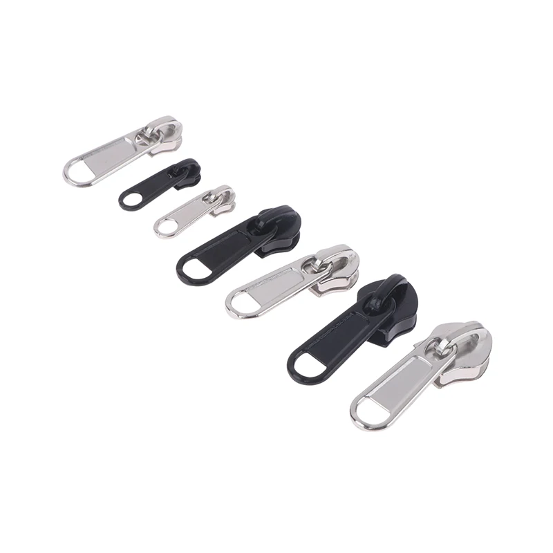 5/8Pcs 4 Sizes Universal Instant Fix Zipper Repair Replacement Slider Zippers For Sewing Clothes Bag Luggage Fix Repair