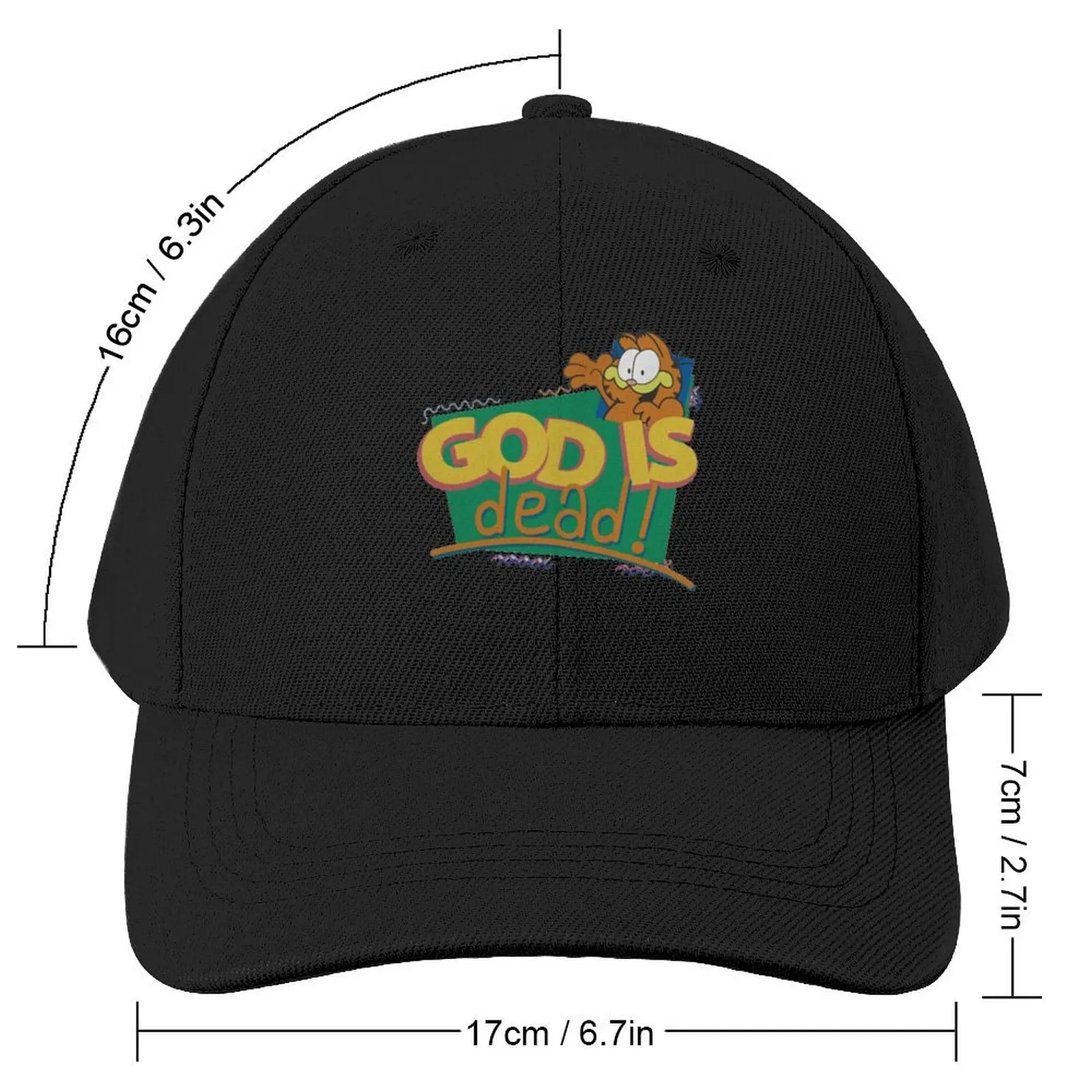 Vintage god is dead Baseball Cap Military Tactical Cap Thermal Visor Anime Hat Men's Luxury Women's