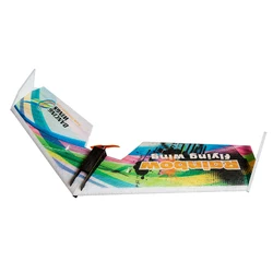 Dancing Wings Hobby E0511 Rainbow Flying Wing V2 RC Airplane 800mm Wingspan Delta Wing Tail-pusher Aircraft KIT