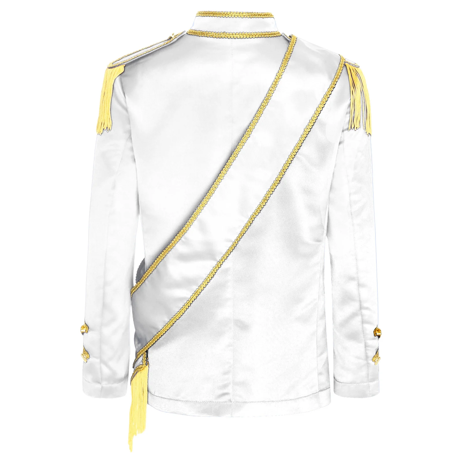 

Детский костюм для девочек и мальчиков: форма барабанщика, куртка циркового директора, средневековое пальто для ролевых игр на Хэллоуин