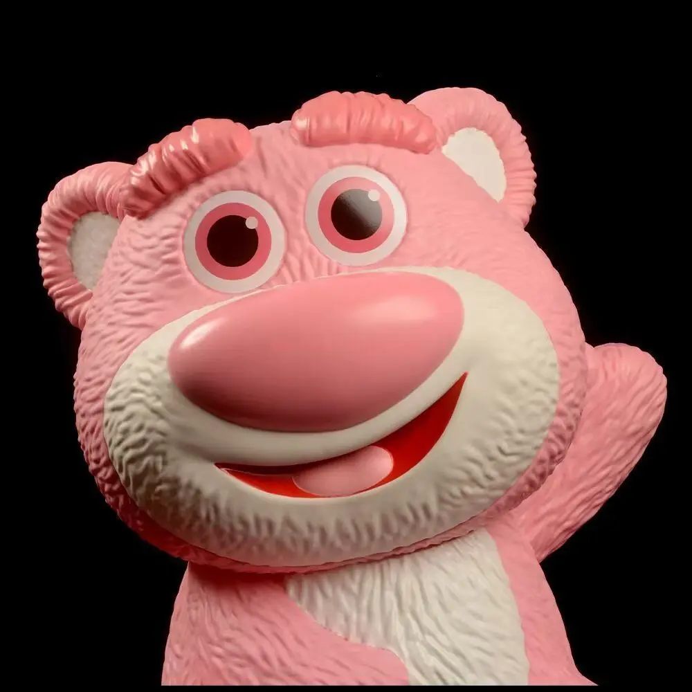 1:1 große 40 cm große Disney Pixar Animation Toy Story Lotso Actionfigur Modellkollektion Ornamente Spielzeug Geschenke für seine Freundin