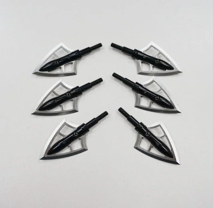 6PK Puntas de Caza para Arco y - Crossbow Bolt Broadhead reseña y precio