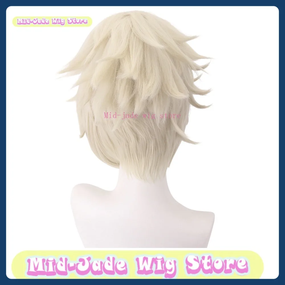 منتصف اليشم شعر مستعار مخزن الهوية الخامس المرتزقة B.Duck Nabusabeda شعر مستعار تأثيري ألعاب أنيمي ازياء الدعائم لعب الأدوار الباروكات #5