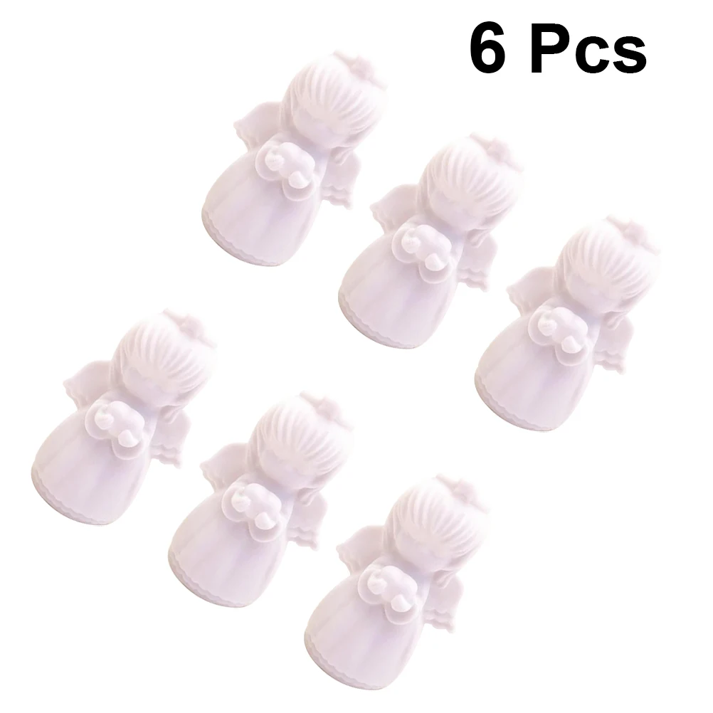 6 قطع LED مصباح ليلي على شكل سبعة ألوان لطيف ديكور متوهج لغرفة النوم وغرفة الأطفال وحفلات الزفاف المحمولة #1