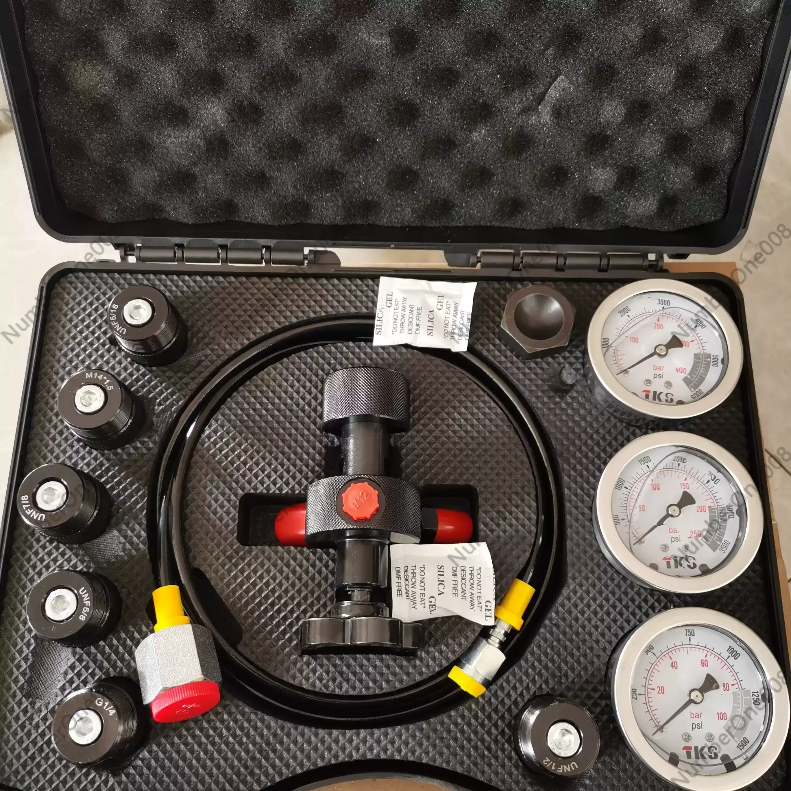 New FPU-1 accumulator multifunction inflatable tool nitrogen charging tool pump car nitrogen device portable hydraulic gauge set