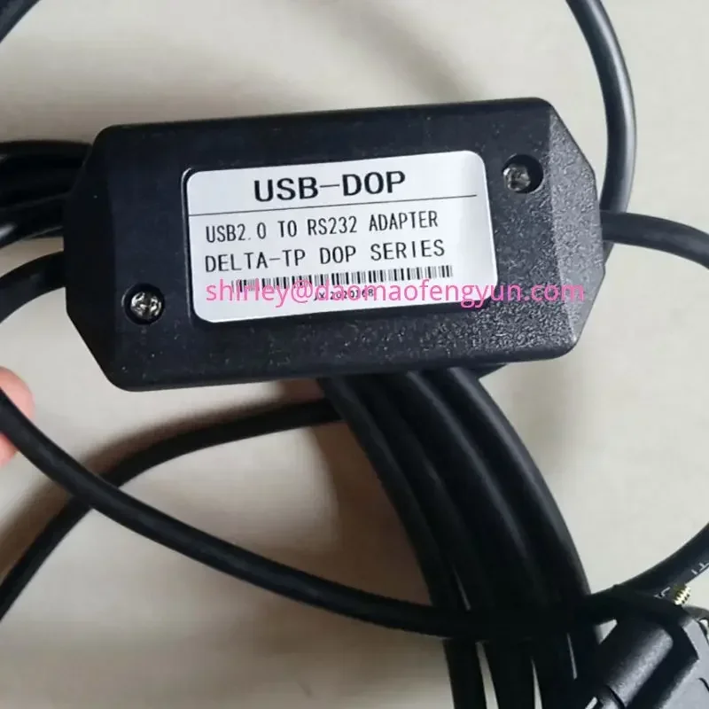 New USB-DOP, RS232 interface touch screen download cable with a length of 3 meters, supporting operating systems such as WIN200