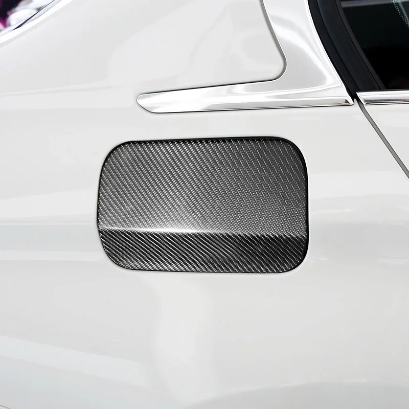 سيارة ألياف الكربون خزان زيت الوقود صندوق ديكور غطاء لسيارات BMW 3-Series F30 F35 2012-2016 غطاء خزان الوقود اكسسوارات السيارات التصميم #2