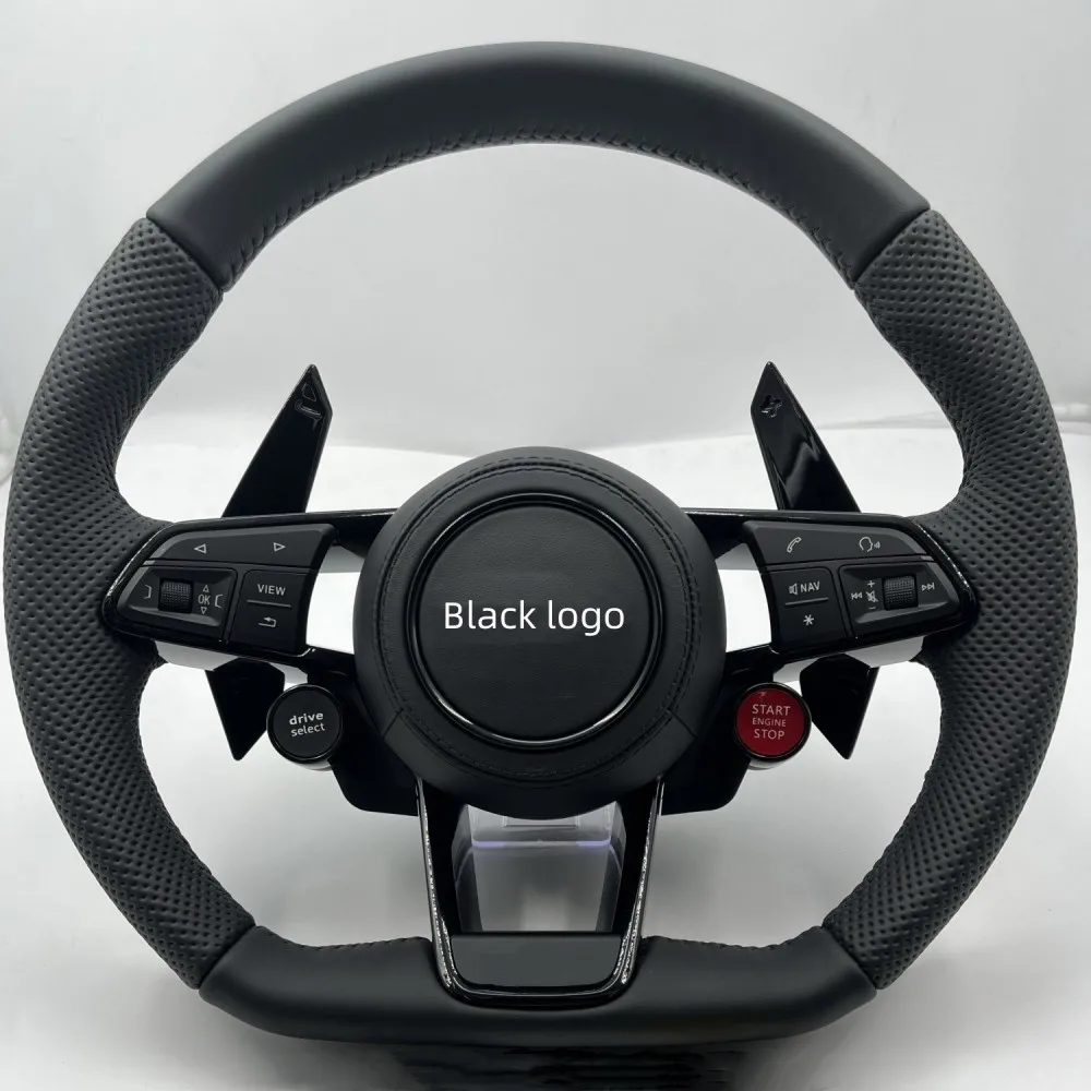 

For Audi A8 Universal multi-function steering wheel assembly Customized steering wheel (one button start button+paddles)