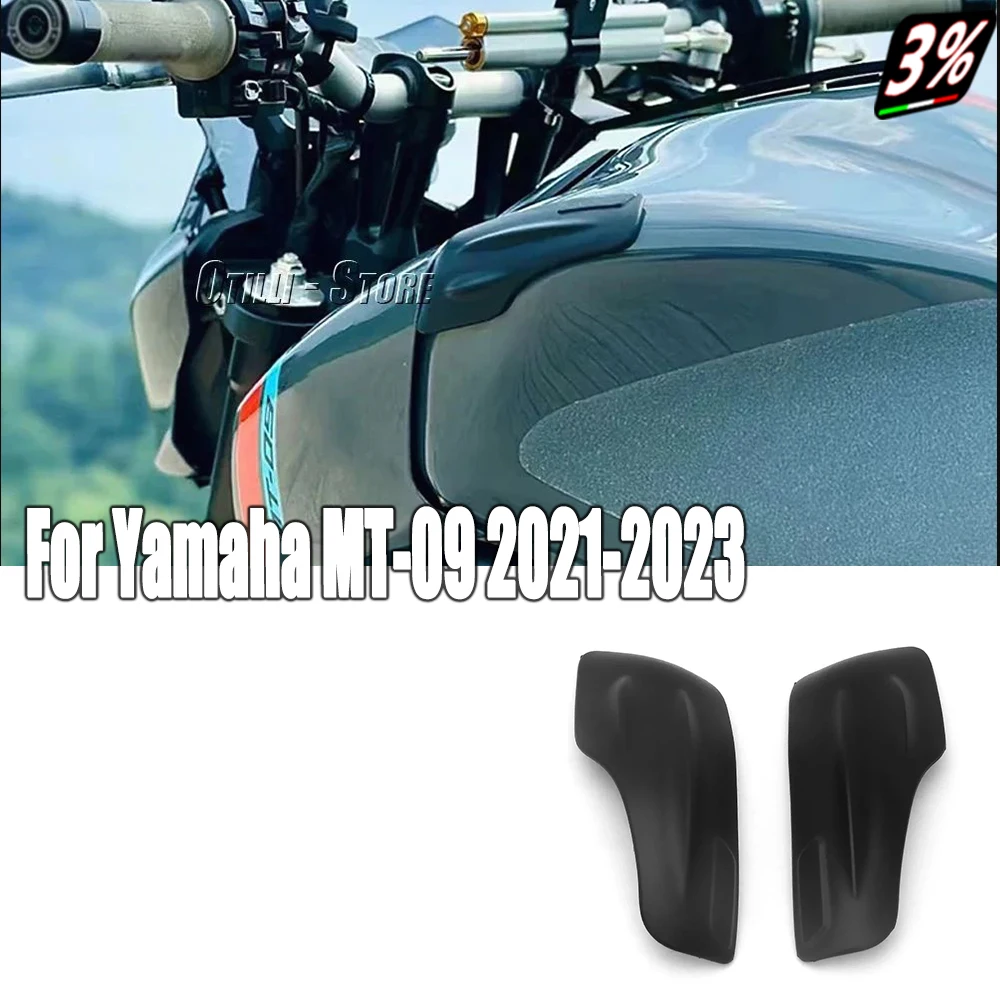 

For Yamaha MT-09 MT09 MT 09 mt09 2021 2022 2023 Motorcycle Accessories Fuel Tank Side Pad Protector Decal Stickers