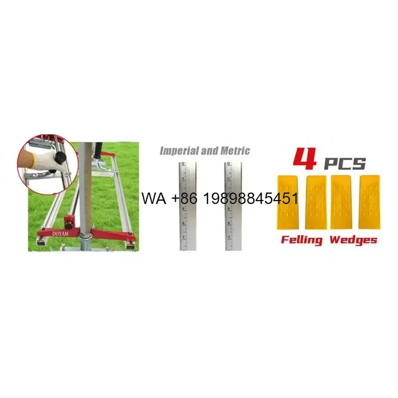 Wmwmnu for 36 Inch 42inch Chainsaw Mill Portable Saw Mill Lumber Cutting Guide Timber Chainsaw Mill Kit Attachment Cutting