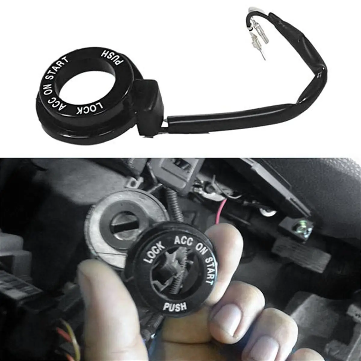 57p-black-car-coil-antenna-keyhole-cover-9544017050-for-hyundai-getzinterior-accessories