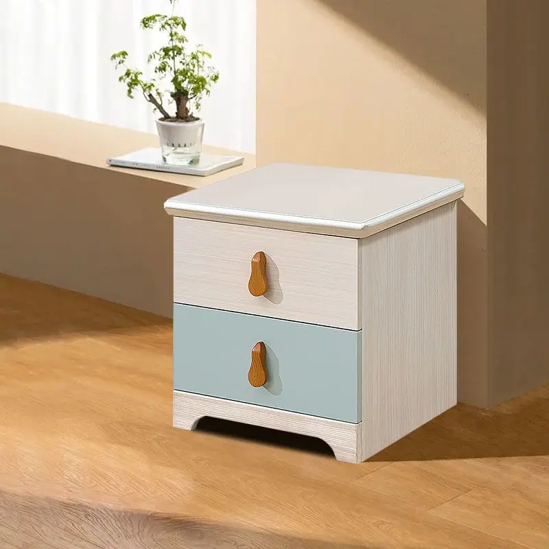 

LMM simple modern solid wood bedside table sub-bedroom storage bedside table