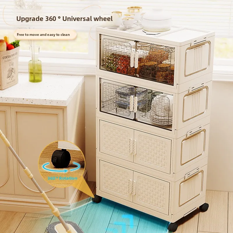 

Складной шкаф для хранения, бытовые многослойные полки, шкаф, пластиковый ящик для хранения, шкафчик