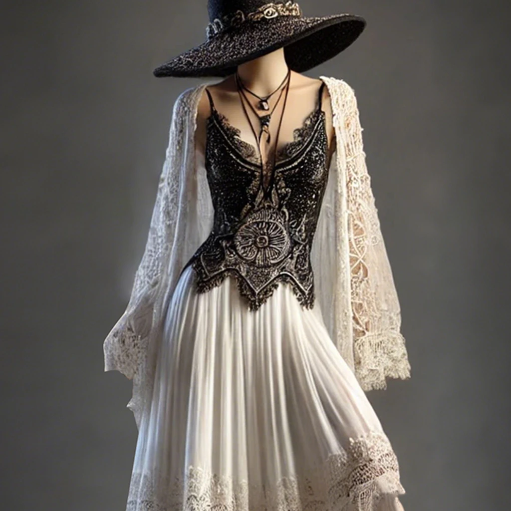 

Vintage Lace V Neck Cami & Cardigan 2Pcs Set for Women Gothic Punk Retro Chic Blouse and Camis Top