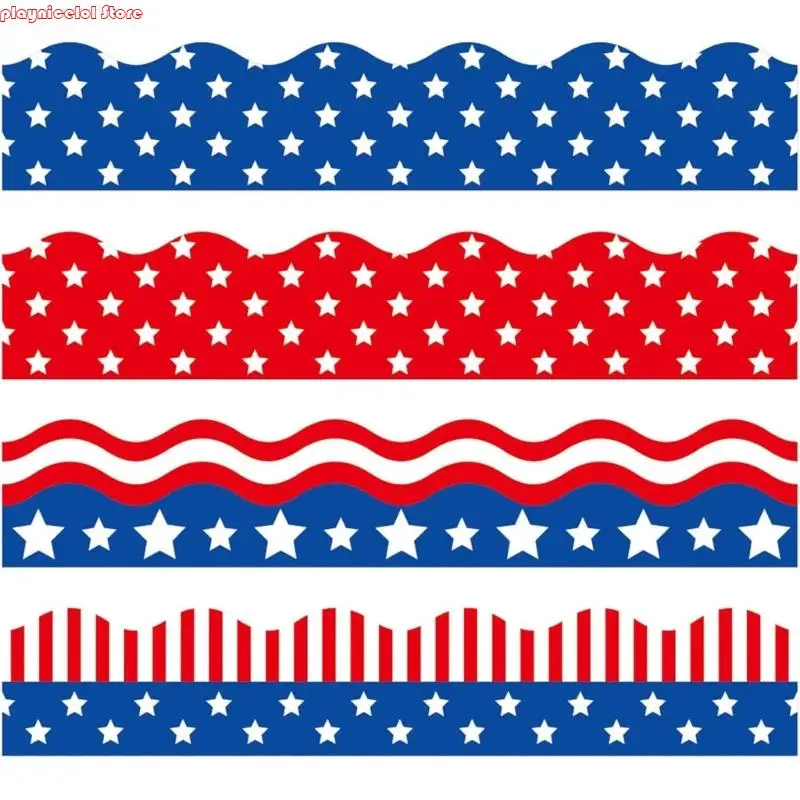 E8BA 4,59 фута длинной наклейка Дня независимости.