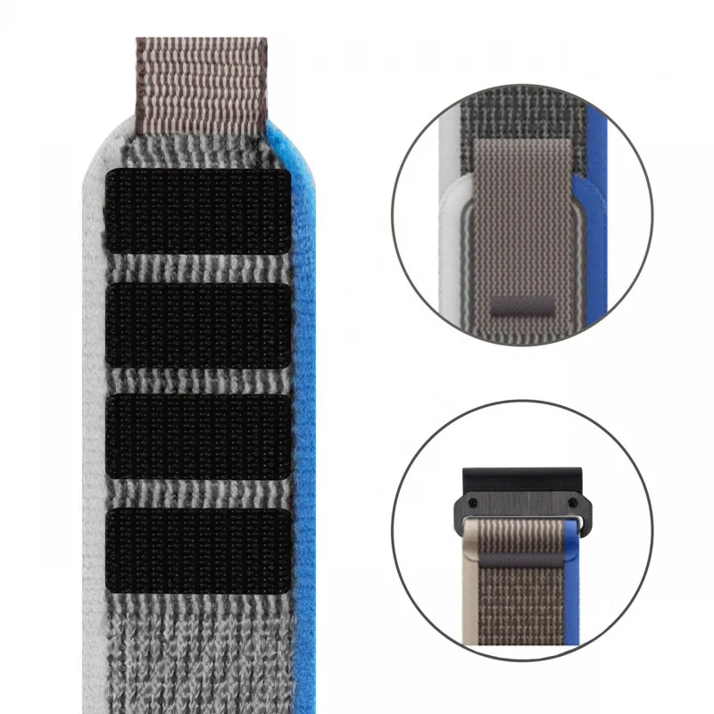 Bracelets de montre élastiques en nylon à dégagement rapide, bracelet de remplacement pour Garmin Fenix 7X, 22mm, 26mm