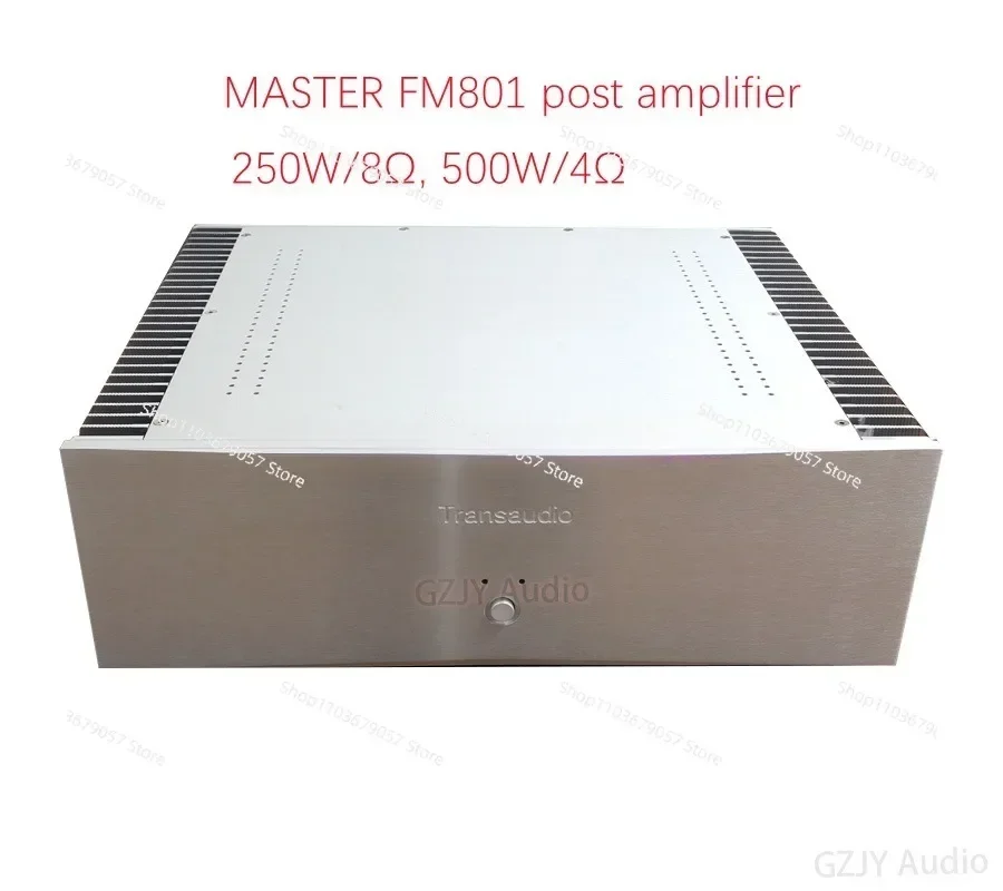 High End Version MASTER FM801 Post  Amplifier, MJL4281 2N3440/5416 /250w/8Ω 500W/4Ω With  Ended+Balanced 2Way Input in stock in