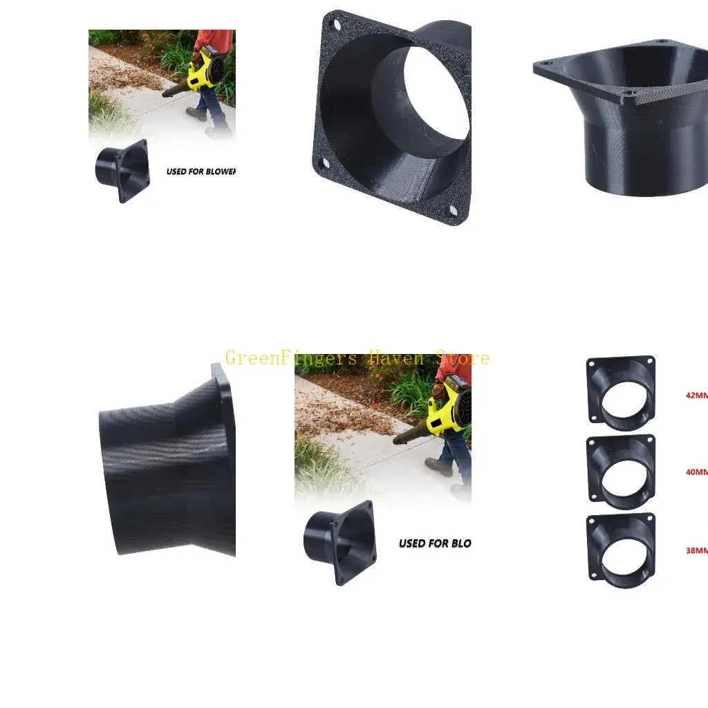 

F68D Пластиковые соединительные разъемы фланцевые воздуховоды разъемы Прямая вентиляция фланки для нагревания вентиляция