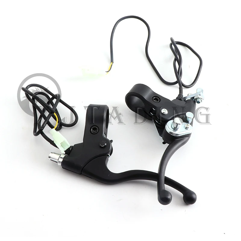 

NEW 1 pair 7/8'' Right Dual Twin Minimoto Left Handle Brake Levers For 47cc 49cc Pocket Dirt Bike Gas Scooter Mini Moto ATV Quad